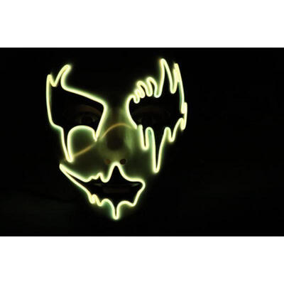 

Halloween LED Light Mask Up Funny Mask The Purge Election Year Great for Cosplay
