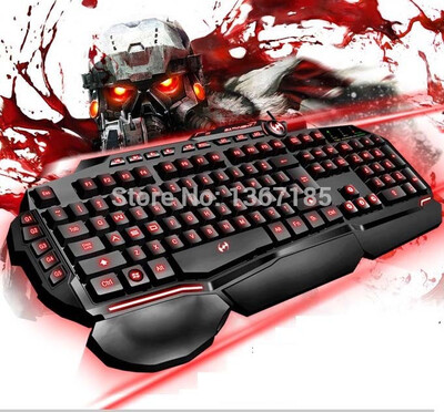 

2016 Hot T20 USB Backlit Keyboards Mouse Pad Gaming Keyboard LED Keyboard Colorful Silent Keyboard Backlit