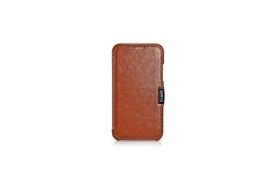 

Luxury Genuine Leather Metal Logo Magnetic Flip Case For iPhone XR 61 inch Cover Coque Original Cell Phone Cases Accessories