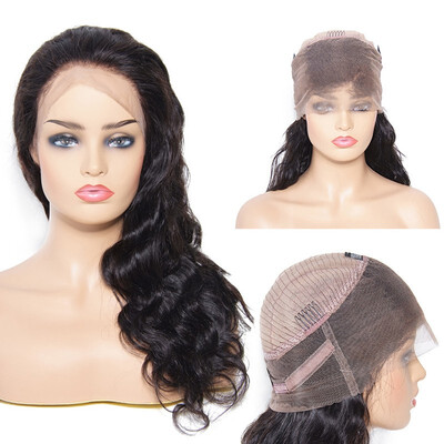 

UNice Brazilian Body Wave Human Hair 360 Lace Front Wigs for Black Women With Baby Hair 180 Density