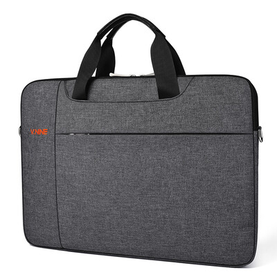 

Ninth City VNINE computer bag 1314 inch men&women Apple Lenovo Dell shoulder bag special package notebook cross section briefcase VD7BV11911J dark gray