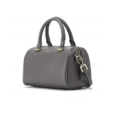 

Streamlined Boston bag womens portable slung leather shoulder bag
