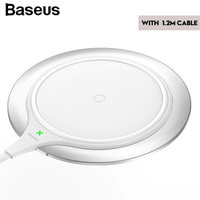 

Baseus 10W Wireless fast charger For iphone XS XR XS Max 8 8plus Portable Qi Wireless Charging for Samsung S9 S8 Note9 8 Xiao Mi