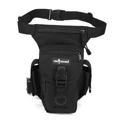 

FREE SOLDIER outdoor 1000D Nylon tactical Waist Packl men's travel ride sports waist leg bag,support for