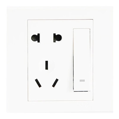 

Schneider Schneider switch socket socket panel 10A five-hole socket with switch superior series white