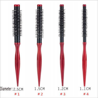 

Roll Brush Round Hair Mini Comb Wavy Curly Styling Care Salon Brush Comb Useful