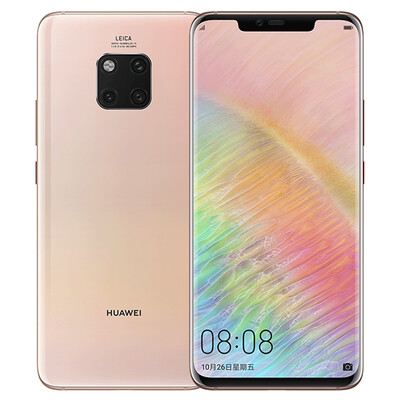 

Huawei HUAWEI Mate 20 Pro UD screen fingerprint version Kirin 980 chip full screen super wide angle Leica three photo 8GB128GB cherry powder gold full Netcom dual 4G mobile phone