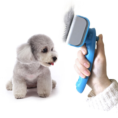 

Fantasy bubble pet dog comb open knot comb dog hair clean comb dog comb pet cat supplies cat dog needle comb push hair Teddy Samoyed Golden hair hair removal comb