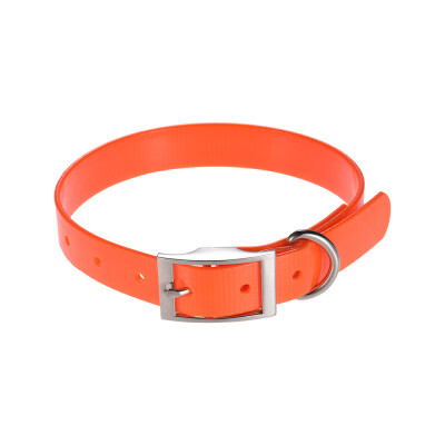 

SSC002TY TPU Dog Collar Adjustable Durable Waterproof Pet Dog Collar Strap Pure Color