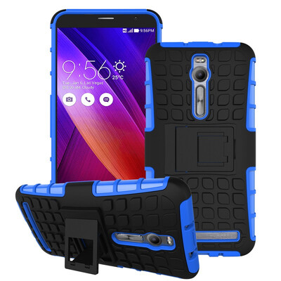 

Fivice Asus Zefone 2 ZE551ML 55 inch Case TPU anti-fall tire pattern back clip bracket phone case