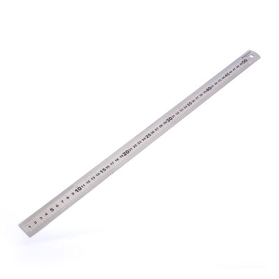 

Steel Shield SHEFFIELD S079020 Stainless steel ruler metric drawing steel ruler double-sided scale steel ruler 50 cm cm
