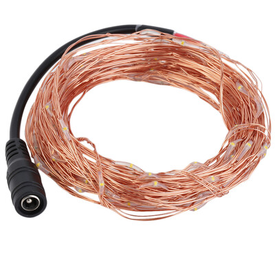 

10M/33FT 100LED Copper Wire Xmas Wedding Party String Fairy Light DC 12V