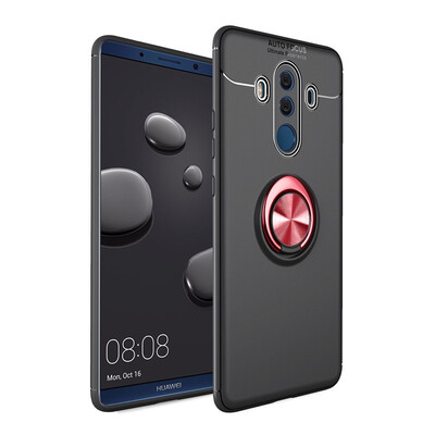 

Fivice Huawei Mate 10 Pro case TPU metal ring shell magnetic bracket soft shell
