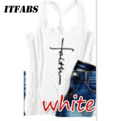 

Womens Summer Sleeveless Vest Tank Tops Blouse Tee Ladies Summer Casual T-shirt