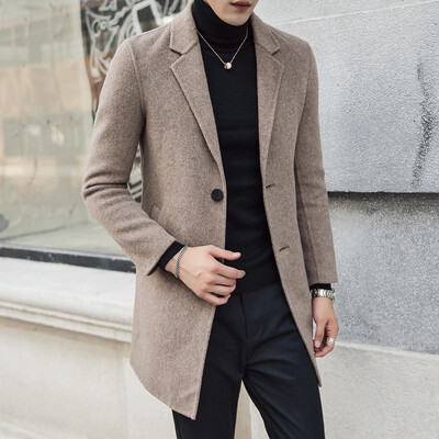

Long cashmere coat in Albaka double-faced coat