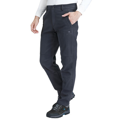 

CAMEL CROWN Mens Softshell Fleece Pants for Outdoor Hunting Hiking Skiing Waterproof Windproof Trousers