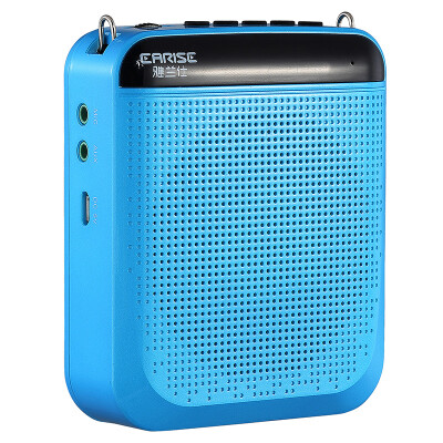 

Yalan Shi (EARISE) A1 outdoor wireless portable Bluetooth speaker lumbar teacher teaching guide dedicated loudspeaker blue