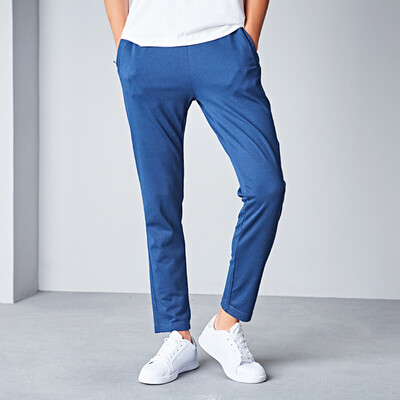

Hongxing Erke ERKE mens trousers new sports trousers moisture wicking loose sweatpants 51217357063 Tibetan blue M