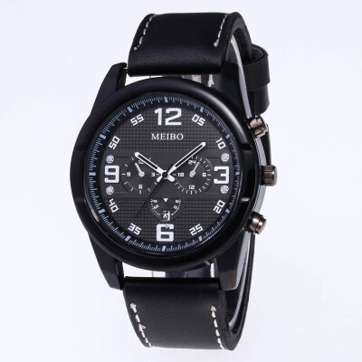 

Fashion Multicolor Number Clock Dial Student Leisure Denim Strap Quartz Watch