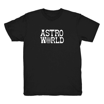 

Astroworld Travis Scott Album Merch Tee - Black