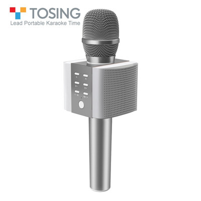 

TOSING karaoke microphone Blue tooth Wireless Condenser microfone professional Mobile Phone KTV MIC music Player for iOS Android