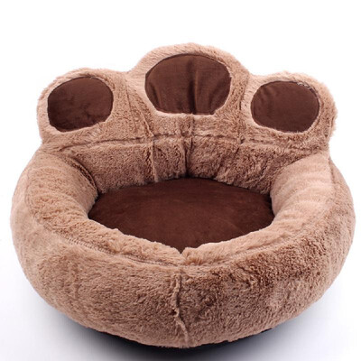 

Comfortable And Soft Pet Sofa Mat Bear Claw Shape Dog And Cat Sleeping Bed for Small Animals