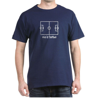 

CafePress This Is Football 2-100 Cotton T-Shirt