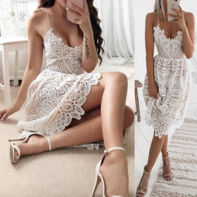 

Womens Bandage Bodycon Sleeveless Evening Party Cocktail Club Short Mini Dress