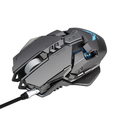 

Gaming Mouse Mechanical Game Mice Adjustable 3200DPI Programmable 7 Buttons LED Lighting USB Wired Mouse Gamer for PC Computer La
