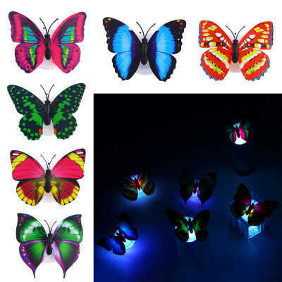 

New Lovely Multi-Color Changing Beautiful Butterfly LED Night Light Lamp