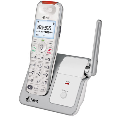 

AT & T CRL51102BK автономный цифровой беспроводной стационарный телефон Caller ID телефон фиксированной беспроводной домашний офис принимает черный