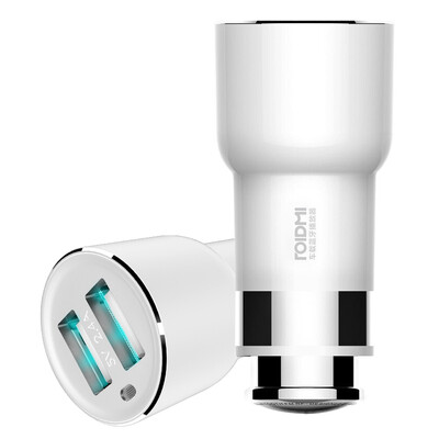 

Xiaomi Оригинальный 2S Bluetooth автомобиль MP3-плеер FM двойной USB автомобильная зарядка белый