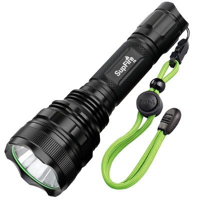 

Supfire F6 strong flashlight outdoor rechargeable riding long-range lights