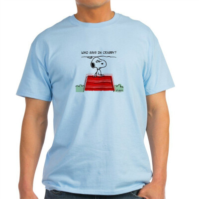 

CafePress - Crabby Snoopy Light T-Shirt - 100 Cotton T-Shirt