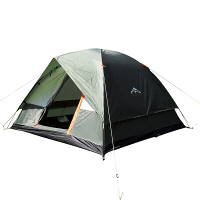 

Outdoor 4 Person Adventure Double-layer Rain-proof Waterproof Family Camping Beach Tent Hiking Fishing Hunting Travel Accessories