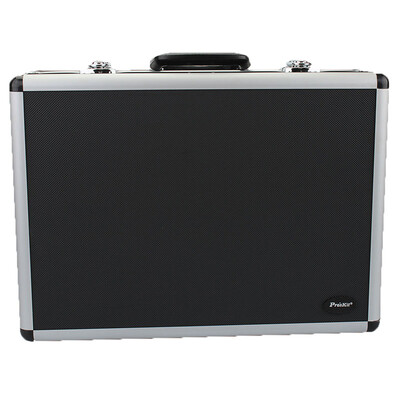 

Pojiao Pro&39skit 8PK-750N large black aluminum toolbox 458X330X150mm