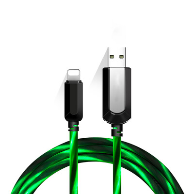 

Lightning Lighting Charging Cable LED Flashlight Charger USB Cable Charging Data Cable for iPhone X XR XS Max 8 7 Plus iPod iPad i