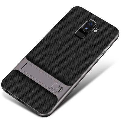 

Goowiiz Phone Case For Samsung Galaxy J4 PlusJ4 PrimeJ6 PrimeJ6 PlusA750A7 2018 Fashion Slim Shockproof Silicone Hard Bracket