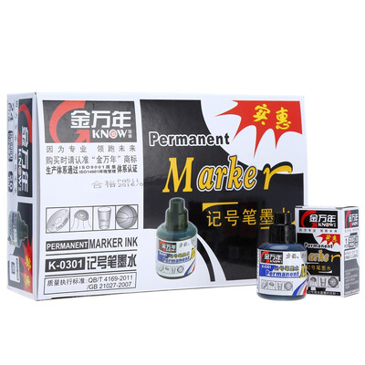 

Kim Vincent Genvana K-0301 marker pen to add ink black 20ml 24 support