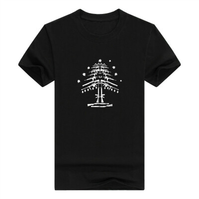 

Assault Rifle Hgun Gun Christmas Tree Gildan - Pullover Mens T-Shirt