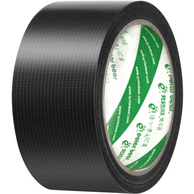 

Polar bear CL-409B strong cloth base tape black 48mm 15y 137 meters 1 package carpet tape waterproof