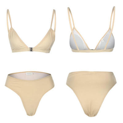 

US Sexy Ladies Bikini Set Bandage Push-Up Padded Bra Swimwear Swimsuit Bathing