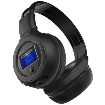 

Black 30 Stereo Bluetooth Wireless HeadsetHeadphones With Call MicMicrophone