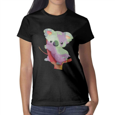 

Koala Stickers Koala Ears Koala Shirts for Women Cool Pretty Women Cotton t-Shirts