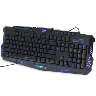 

A877 Three Adjustable Backlight Colors USB Wired Gaming Keyboard for Laptop Desktop