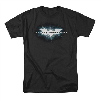 

Batman The Dark Knight Rises Shattered Logo Mens T-Shirt