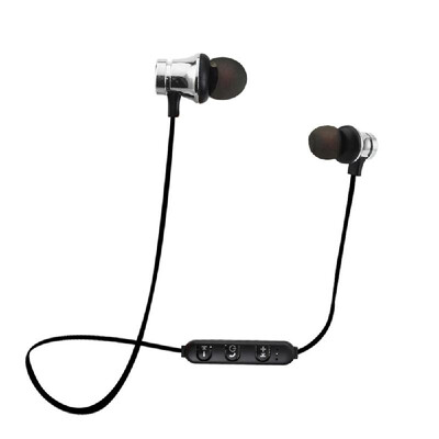

XT-11 Bluetooth 41 Wireless In-ear Headphones Outdoor Sport Headsets Stereo Music Earphone Magnetic Suction Built-in Microphone L