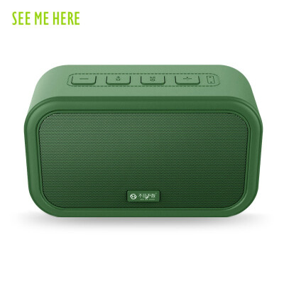 

See Me Here BV590 Bluetooth Speaker Portable Mini speaker FM Radio subwoofer SD card supported with wireless outdoor speaker