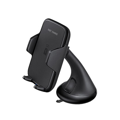 

Portable Qi Car Fast Wireless Charger Car Mount Vehicle Dock Charging Stand Cell Phone Charge Holder with Suction Mount Bracket fo
