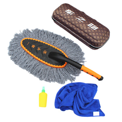 

Car kiss color boxed plastic soft surface wiping wax wax all the way safe folding dust duster dust line